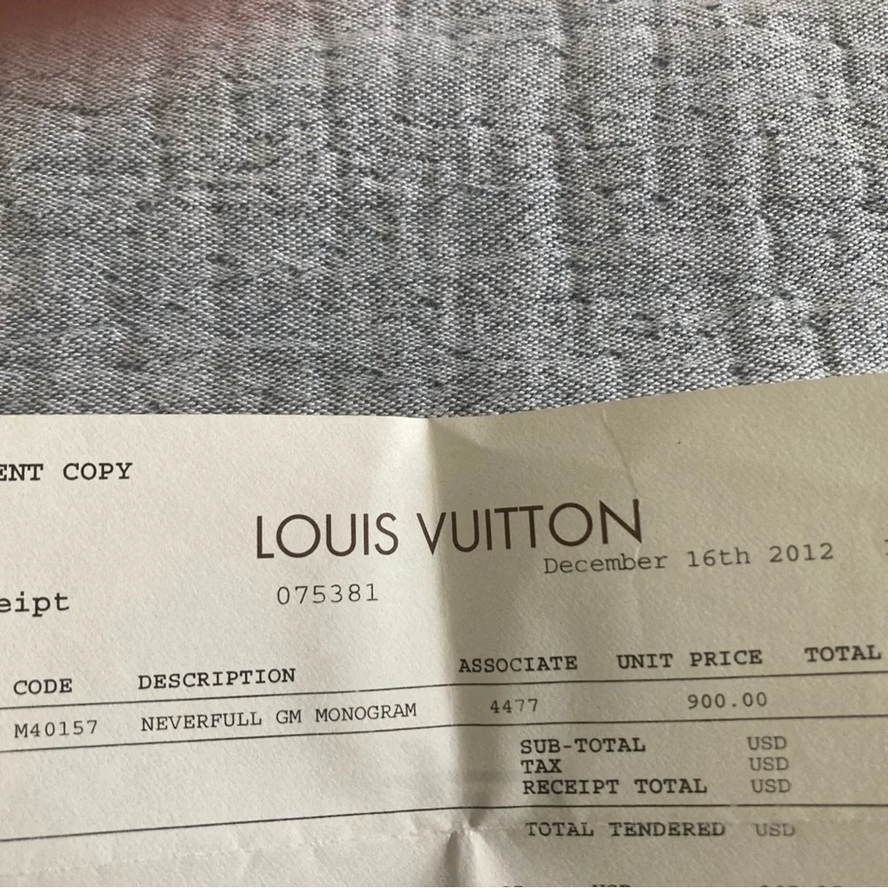 LOUIS VUITTON NEVERFULL GM - Picture 11 of 11